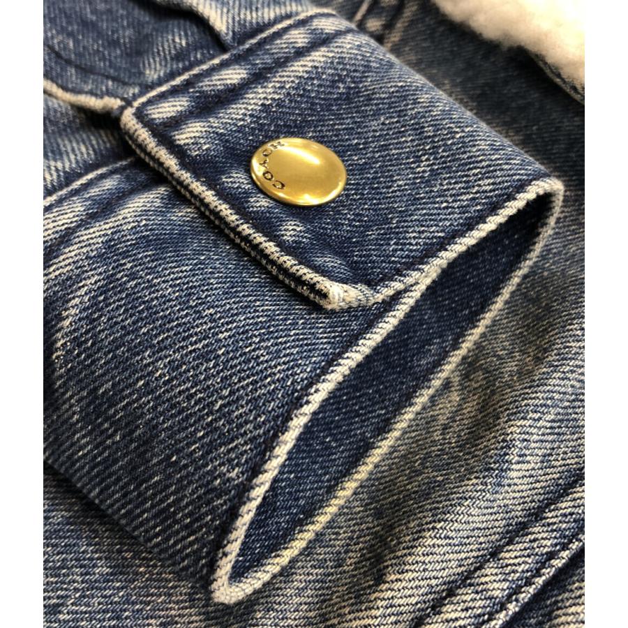 コーチ デニムボンバーファージャケット レディース SIZE 2 (M) COACH 