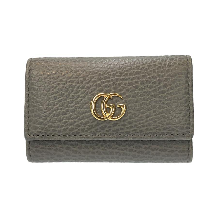 グッチ 6連キーケース 456118・2149 GGマーモント レディース GUCCI