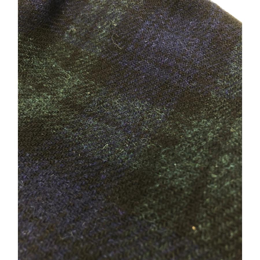 美品 キャスケット チェック柄 メンズ SIZE 58  Harris Tweed 中古｜hugall｜06