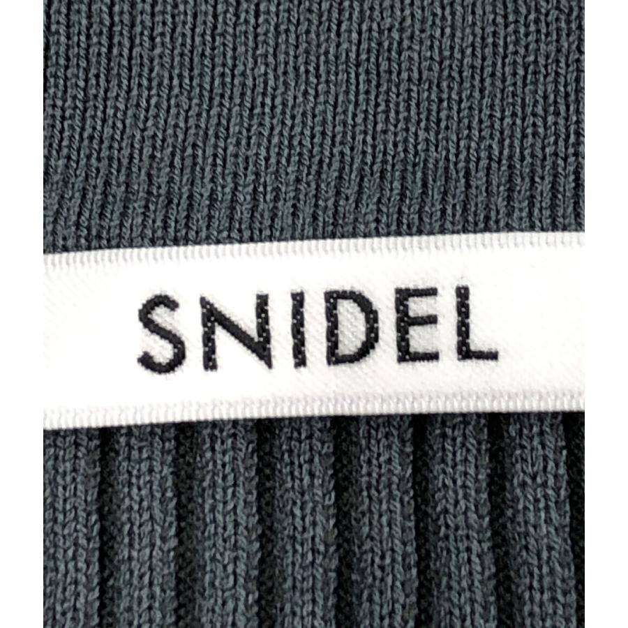 美品 スナイデル フリントジップ ニットワンピース レディース SIZE F (M) snidel 中古｜hugall｜03