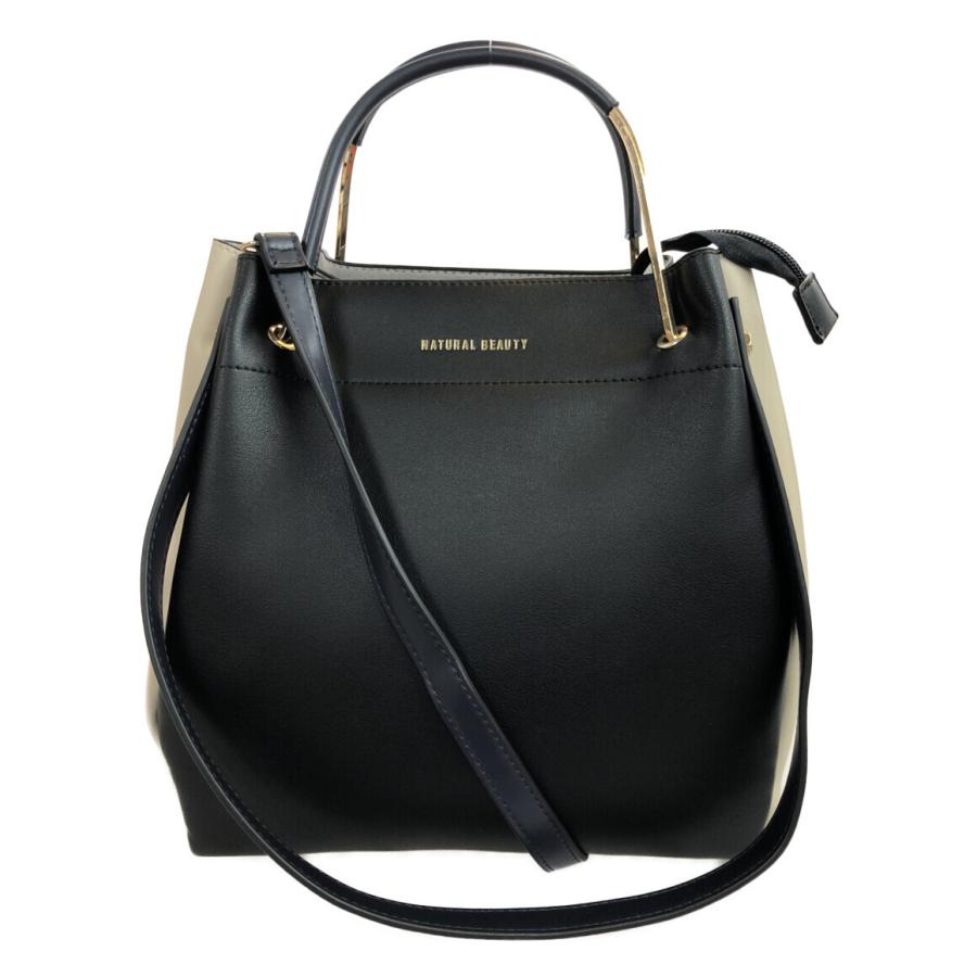 美品 ナチュラルビューティー 2wayショルダーバッグ ハンドバッグ  