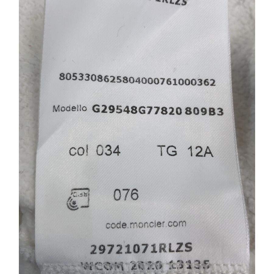 モンクレール スウェットシャツジップアップパーカー キッズ SIZE 12A (150サイズ) MONCLER 中古｜hugall｜04