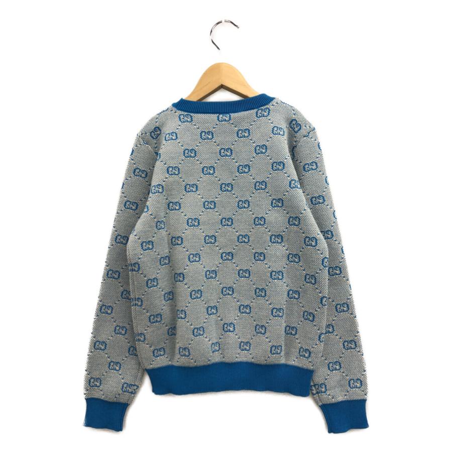 美品 グッチ 長袖ニット GGロゴ 574598 GGキャンバス キッズ SIZE 6  