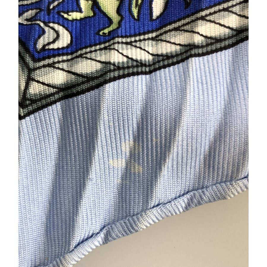 エルメス　プリーツスカーフ　インドの狩猟　箱　リボン エルメスプリーツスカーフインドの狩猟箱リボン