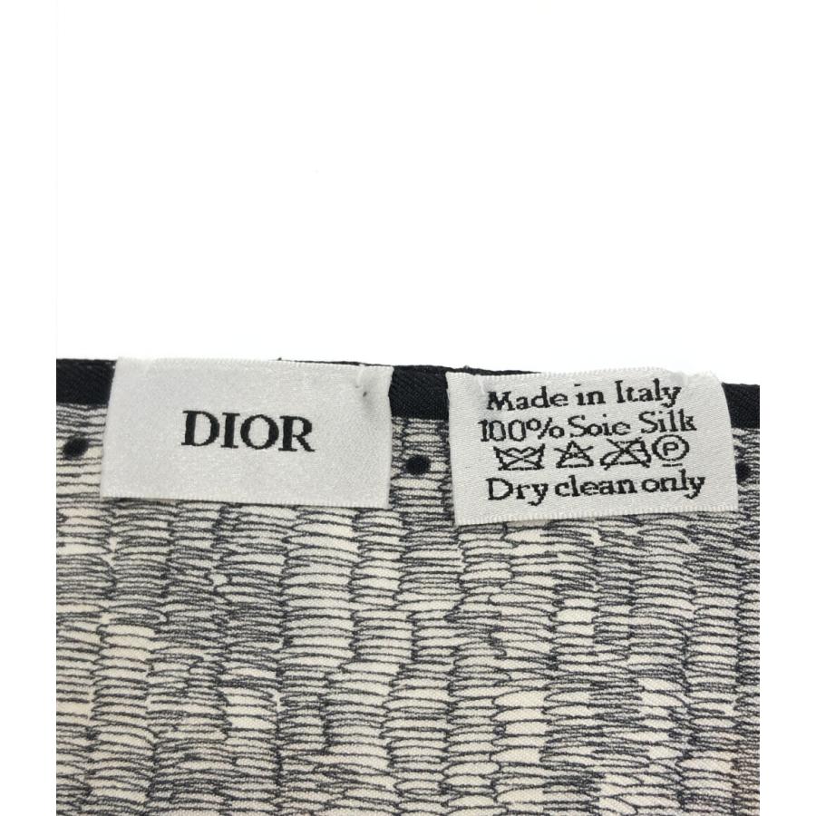 クリスチャンディオール リボンスカーフ シルク100％ レディース  Christian Dior 中古｜hugall｜03