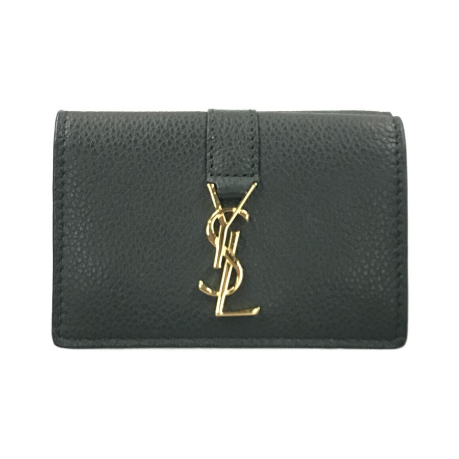 美品 サンローランパリ 三つ折り財布 ミニウォレット レディース SAINT  