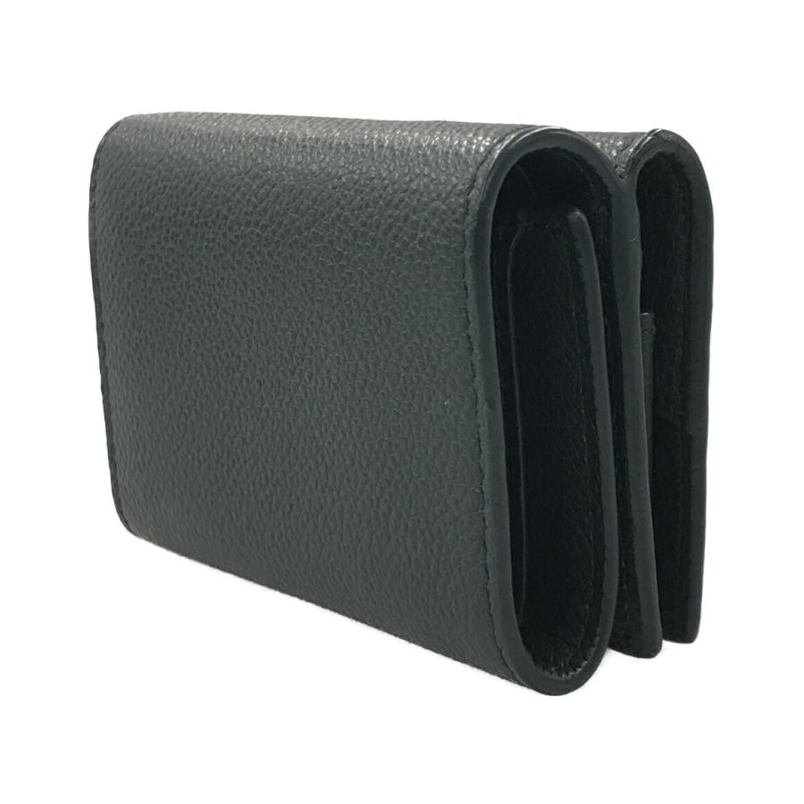 美品 サンローランパリ 三つ折り財布 ミニウォレット レディース SAINT  