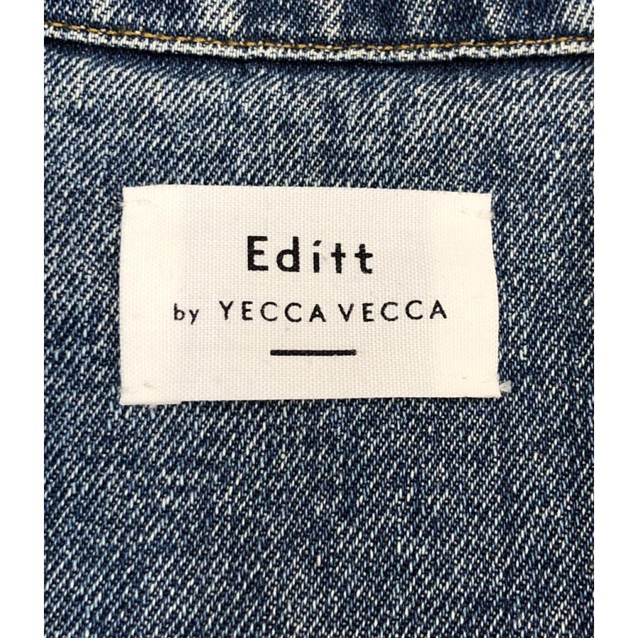 美品 コインフリンジデニムジャケット レディース SIZE F (M) Editt by 