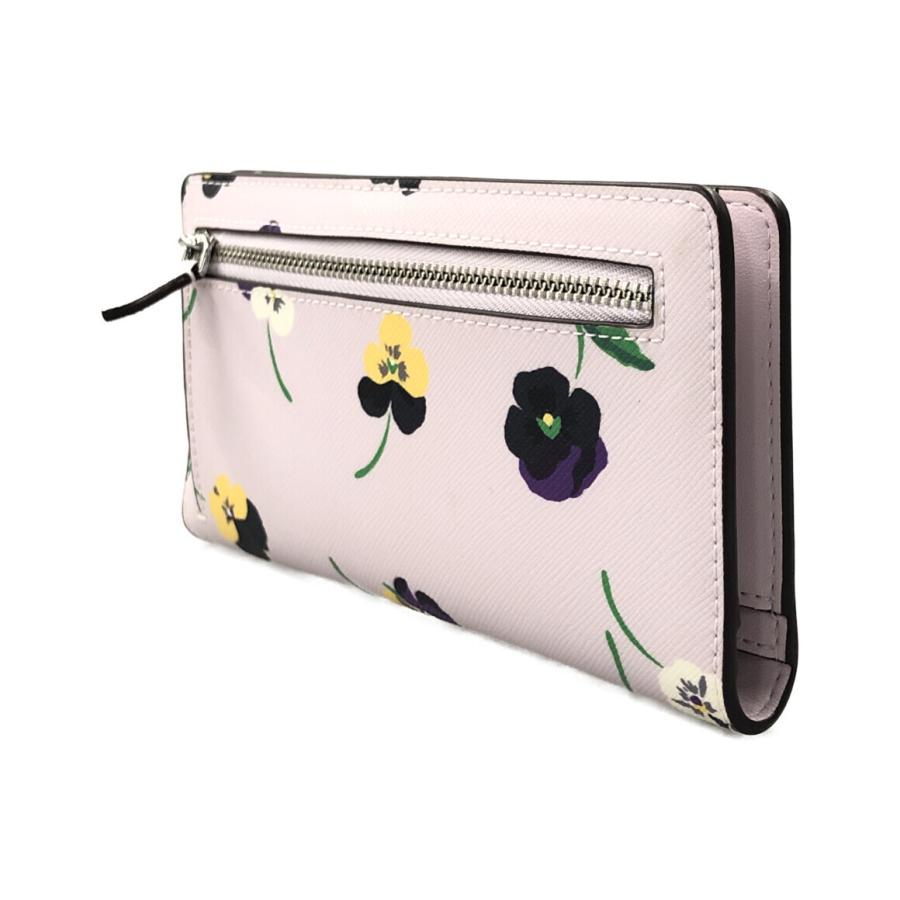 美品 ケイトスペード 長財布 パンジー柄 花柄 レディース kate spade 中古｜hugall｜02