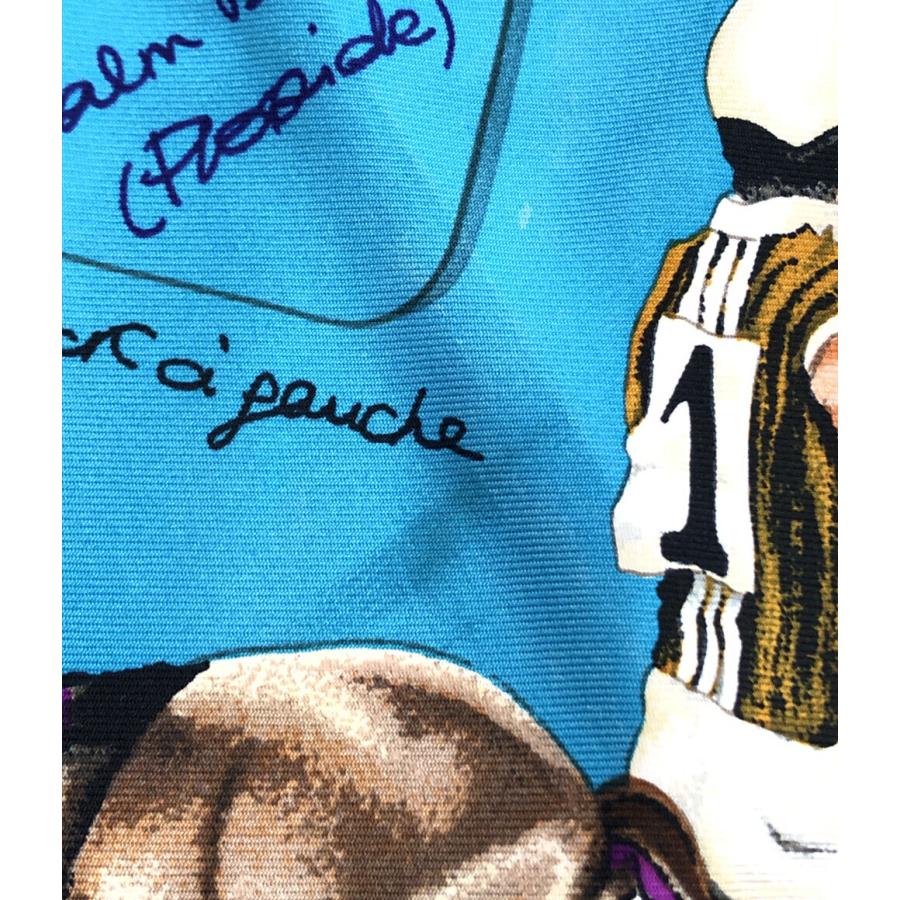 エルメス スカーフ カレ90 シルク100% エルメスカップパームビーチ