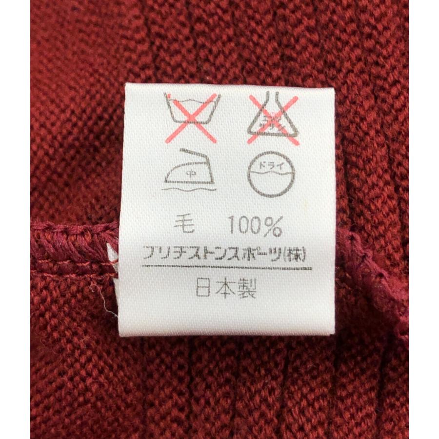 長袖Vネックニット JUMBO AIMING ジャンボ尾崎 メンズ SIZE LL (XL