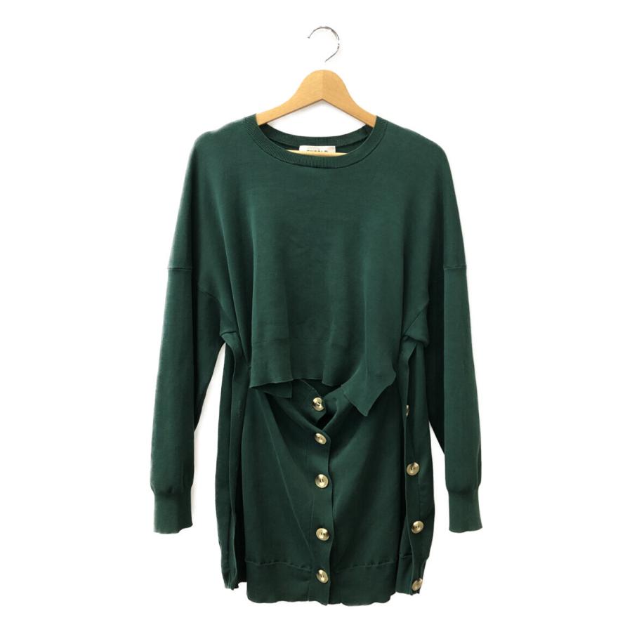 エンフォルド  300ES270-1270 4WAYハイゲージコットンニット レディース 38 ENFOLD(エンフォルド)】 HIGH-NECK CARDIGAN｜PARIGOT ONLINE（パリゴ