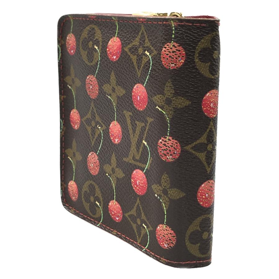 【コラボ限定★LV×チェリー！】ルイヴィトン 折りたたみ財布 Louis Vuitton チェリー柄 二つ折り財布