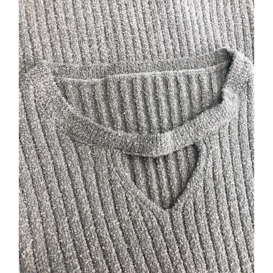 ブークレコンビネーションニットプルオーバー レディース SIZE FREE (M