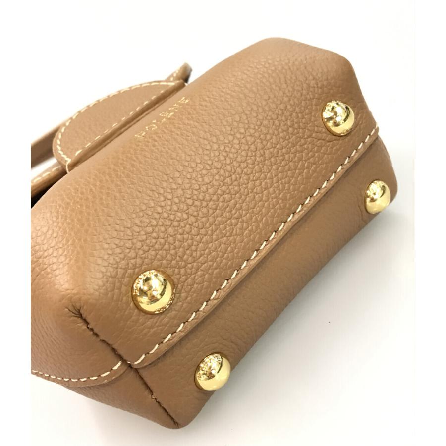 美品  POLENE ミニショルダーバッグ 斜め掛け    レディース 美品 ミニショルダーバッグ 肩掛け 斜め掛け レディース POLENE 中古