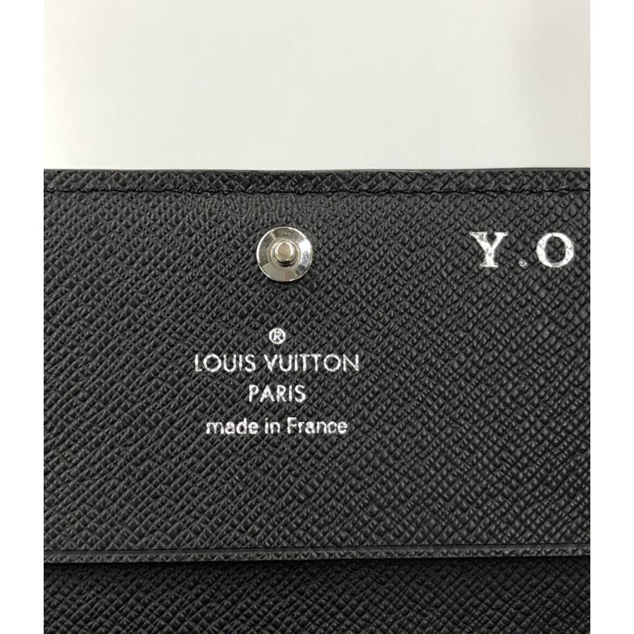 ルイヴィトン 名刺ケース カードケース アンヴェロップ カルト ドゥ ヴィジットNM M64595 タイガ  メンズ  Louis Vuitton 中古｜hugall｜04