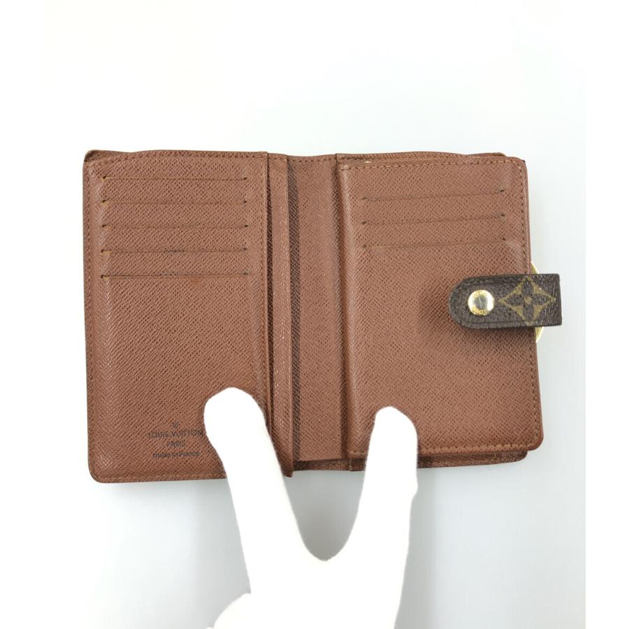 ルイヴィトン 二つ折り財布 がま口 ポルトフォイユヴィエノワ M61674