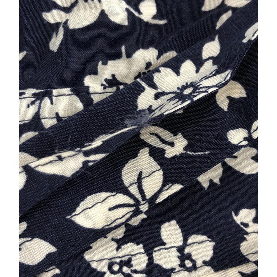 POLO RALPHLAUREN 花柄　巻きスカート　ラップスカート　4 紺 POLO RALPHLAUREN 花柄 巻きスカート ラップスカート 4 紺 POLO