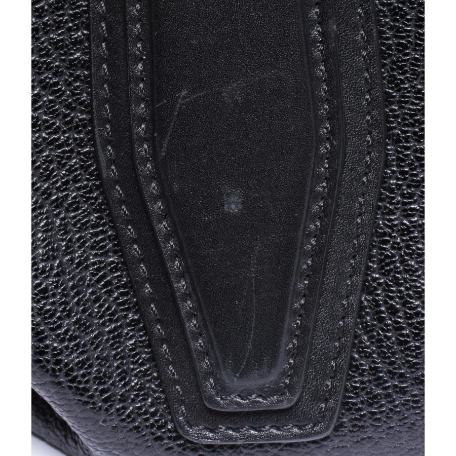 【美品】 スマイソン　ボストンバッグ　ビジネスバッグ 2way オールレザー　黒 スマイソン 2wayボストンバッグ ショルダーバッグ 斜め掛け