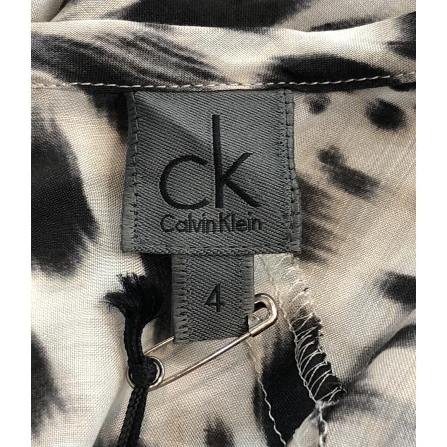 美品 カルバンクライン レオパード柄ワンピース レディース SIZE ４ (XL以上) Calvin Klein 中古｜hugall｜04