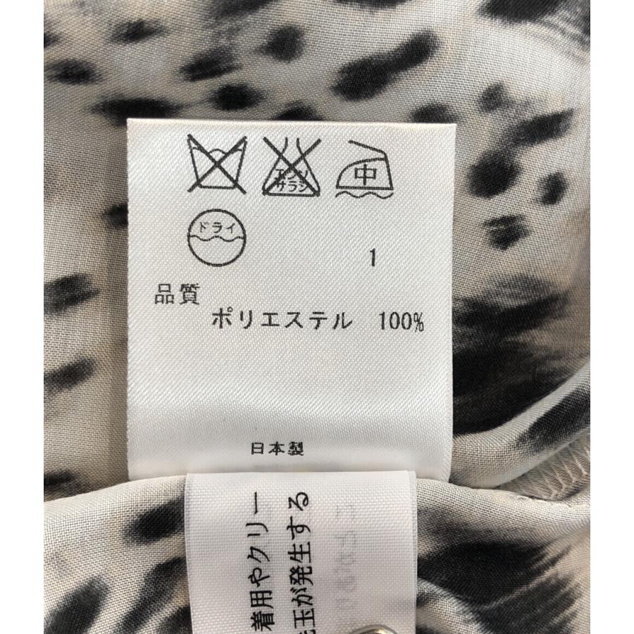  　レオパード　ワンピース　カルバンクライン　ヒョウ柄 美品 カルバンクライン レオパード柄ワンピース レディース SIZE 4