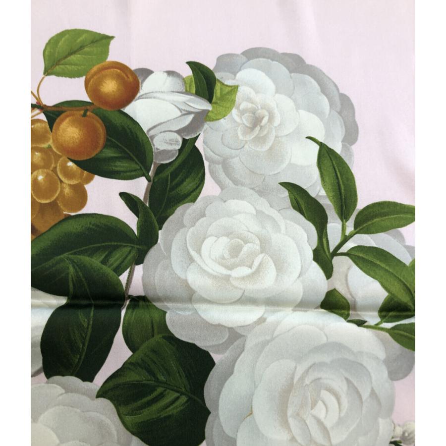 シャネル スカーフ シルク100% 椿 レディース CHANEL 中古 : Rehello