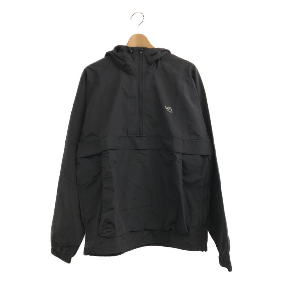 撥水アノラックパーカー ベンチレーション ワンポイントパーカー