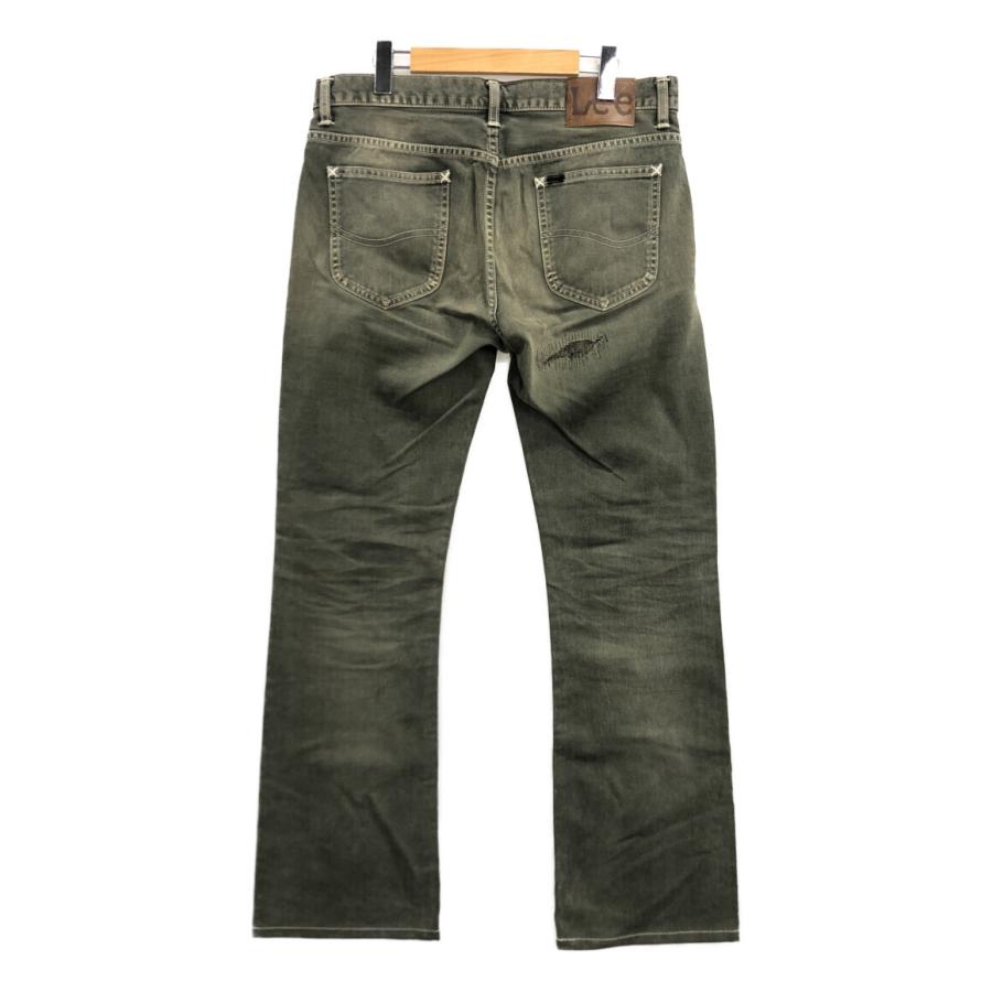 リー デニムパンツ ダメージ加工 THE LEGEND OF DENIM AMERICAN RIDERS 