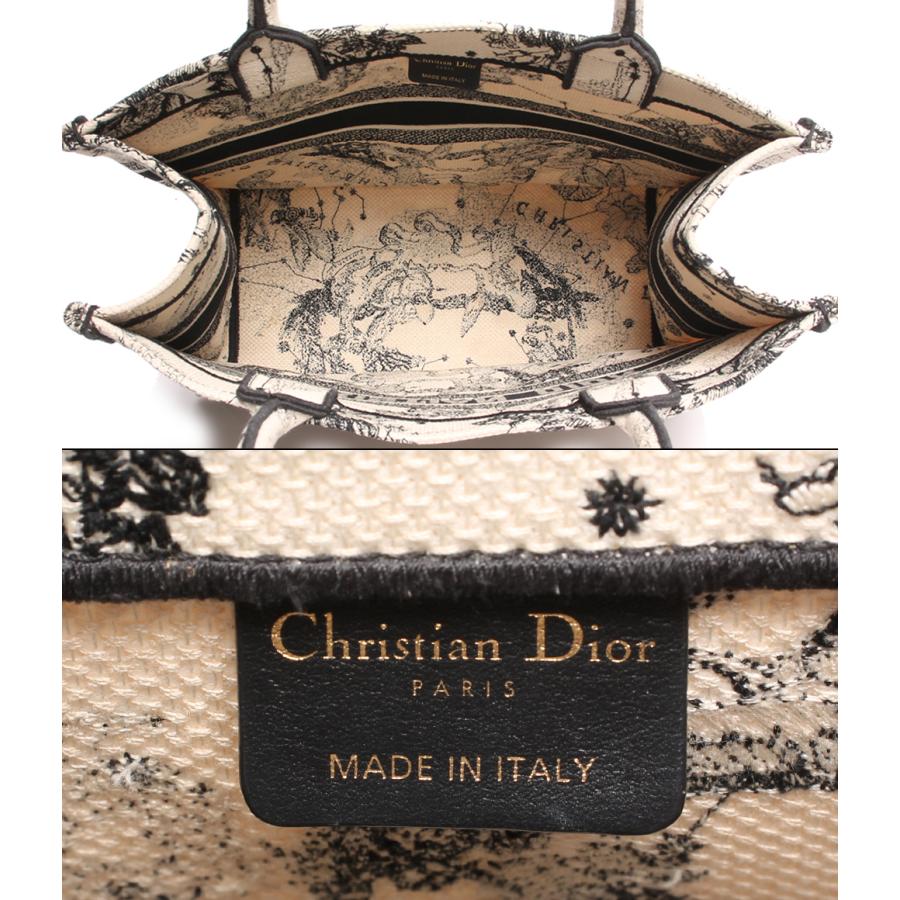【全面刺繍★】Dior DiorBookToteバッグ ミディアム 美しい星座の刺繍＊Dior ブックトート バッグ ミディアム (Dior