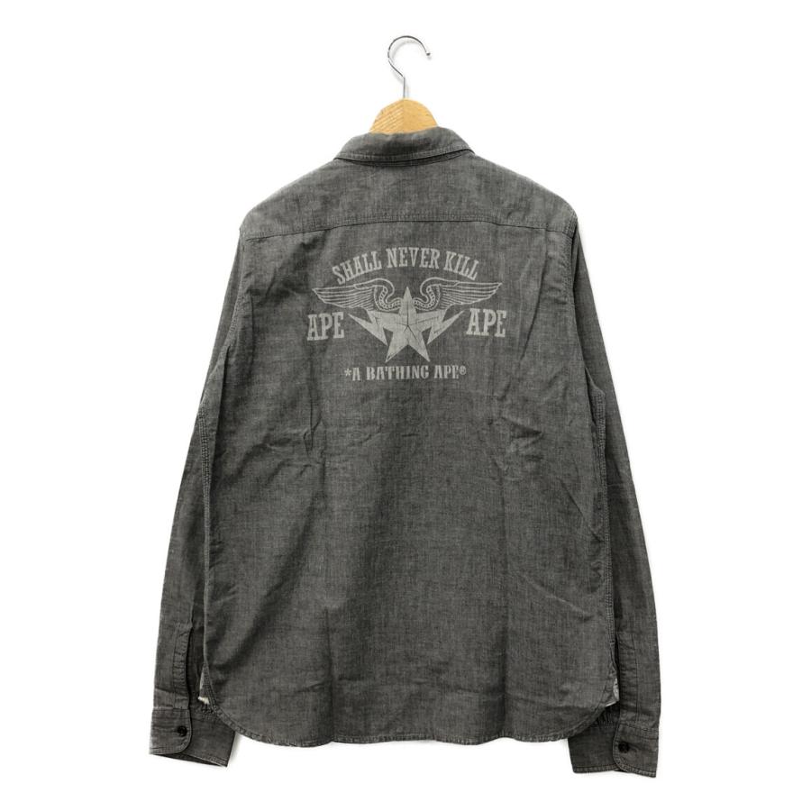 アベイシングエイプ 長袖シャツ メンズ SIZE L (L) A BATHING