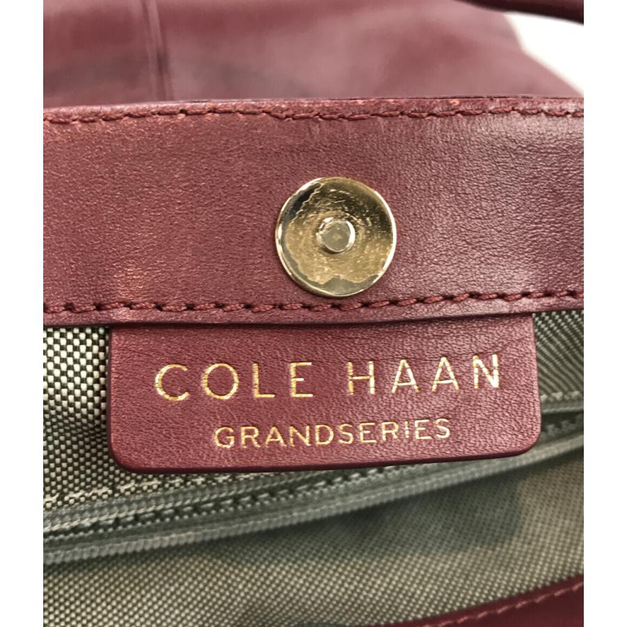 コールハーン 2way 巾着ハンドバッグ ショルダーバッグ 肩掛け 斜め掛け レディース  COLE HAAN 中古｜hugall｜04