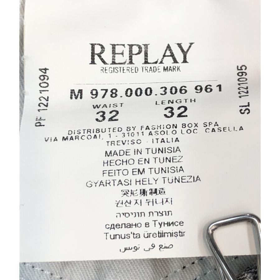 リプレイマエストロ34ほとんど履いていないダメージ加工 定価52800円 Replayプレミアムライン マエストロデニム ダメージ加工