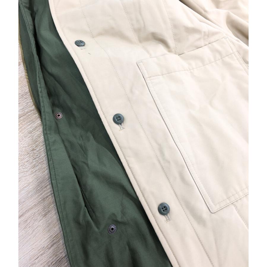 アーバンリサーチ ノーカラーモッズコート ライナー付き レディース