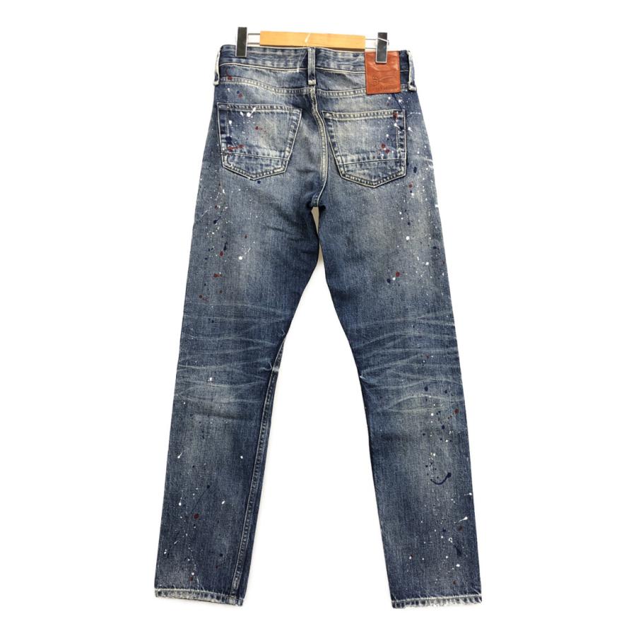 デニムパンツ ペイント加工 OSAKA DROP CARROT FIT メンズ SIZE デニムパンツ ペイント加工 OSAKA DROP CARROT FIT メンズ SIZE