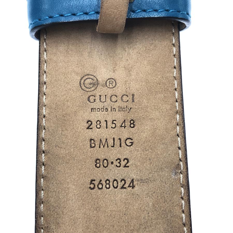グッチ ベルト ゴールド金具 281548 マイクログッチシマ メンズ SIZE