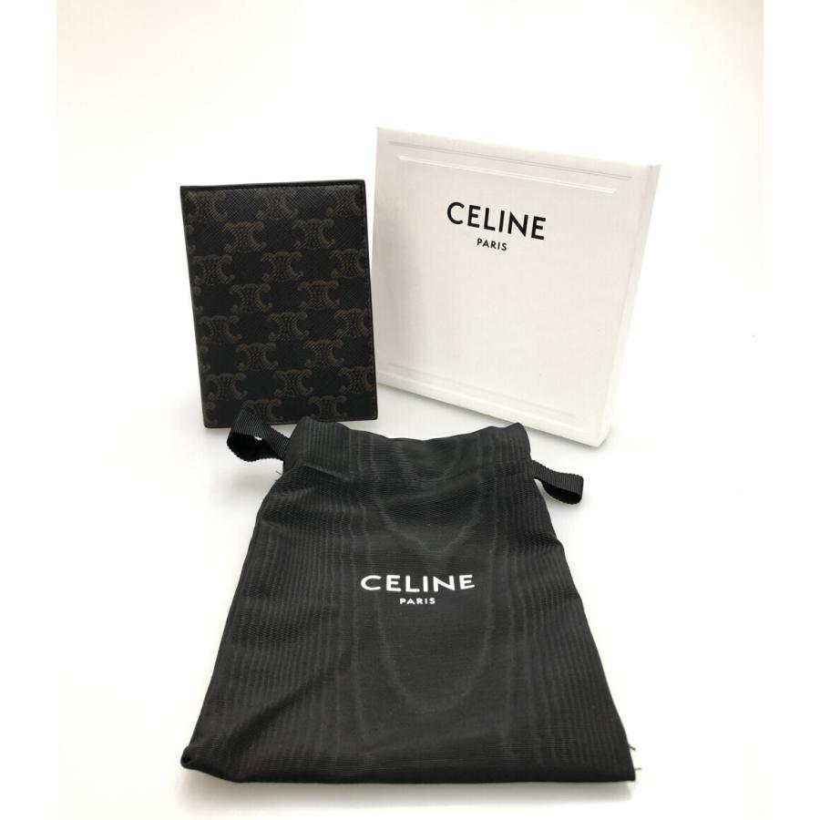 美品 セリーヌ パスポートケース 4M3432AK1 レディース CELINE 中古  