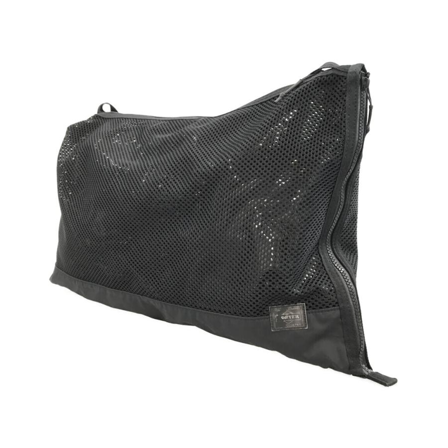PORTER ショルダーバッグ メッシュ ブラック PORTER ブラック 