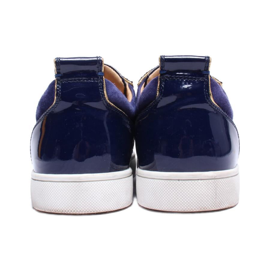 クリスチャンルブタン ローカットスニーカー スタッズ ラメ メンズ