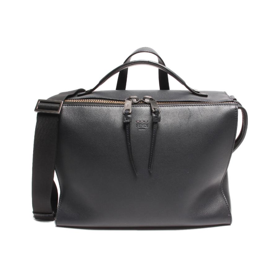 フェンディ 2wayレザーブリーフケース メッセンジャーバッグ 7VA400  