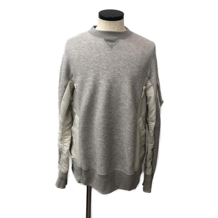 sacai スウェット SCM-043 サイズ2