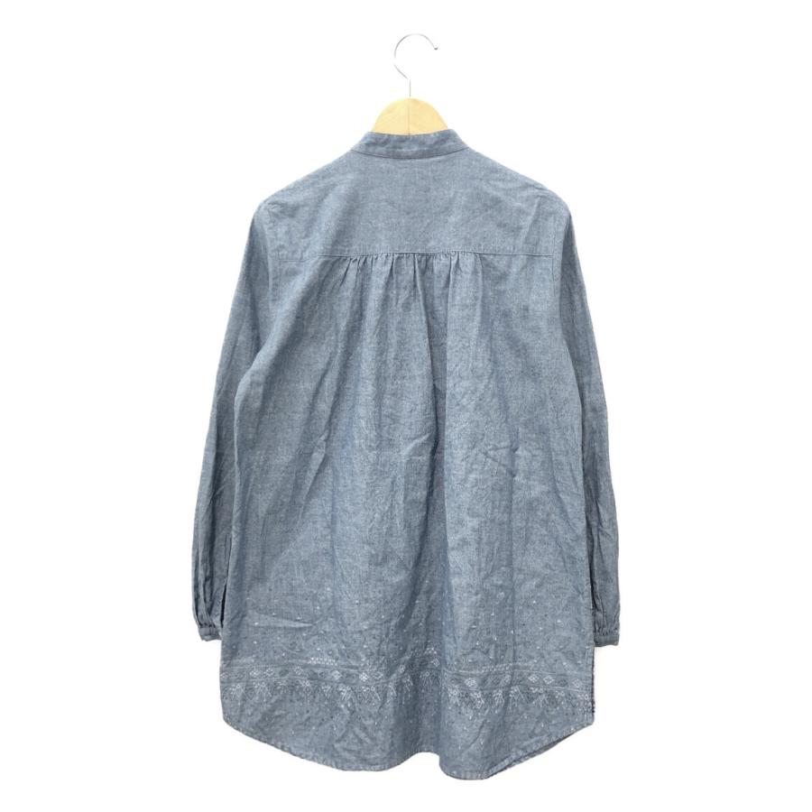 マドモアゼルノンノン デニムシャツ チュニック レディース