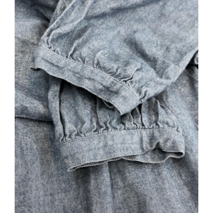 マドモアゼルノンノン デニムシャツ チュニック レディース