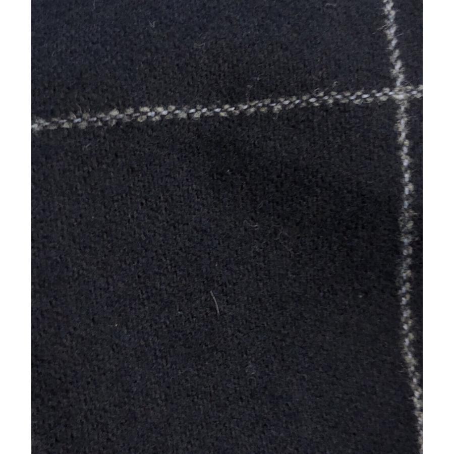 インコテックス チェック柄ウールスラックス46 INCOTEX（インコテックス）SLIM FIT ウールサージタータン