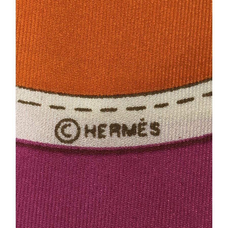 エルメス スカーフ カレ90 シルク100% 馬鎧 Camails レディース HERMES