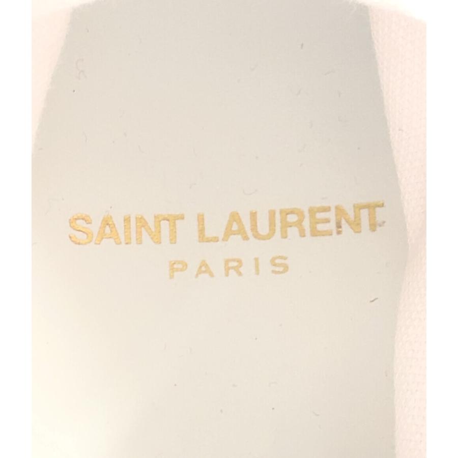 限界価格‼️サイズ42 極美品SAINT LAURENT パリ　シーズンオフ サンローランパリ ミドルカットスニーカー 658196 レディース