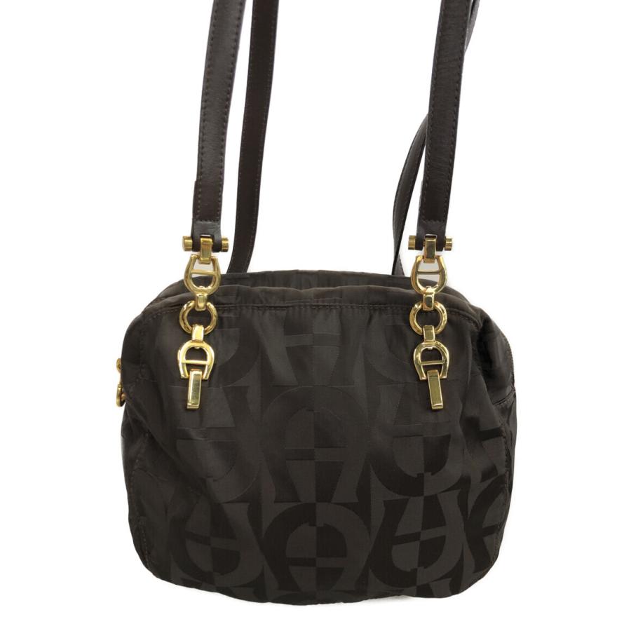 アイグナー ショルダーバッグ 斜め掛け レディース AIGNER 中古 