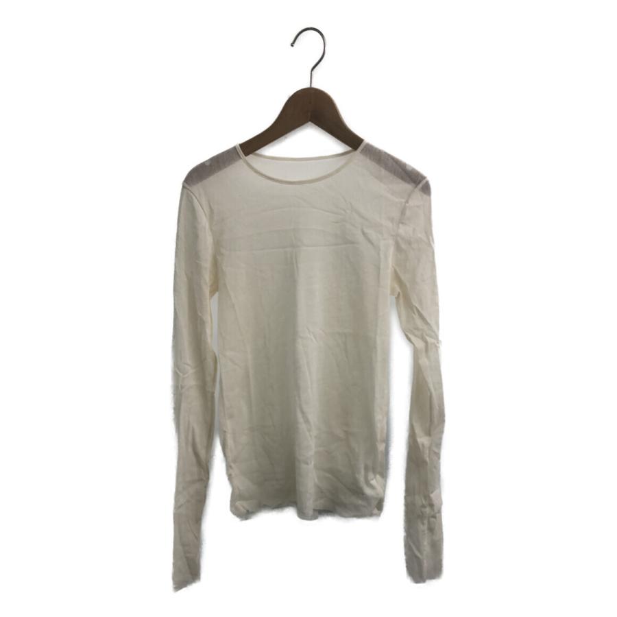 新品未使用　Plage メッシュシアーロンT ホワイト Plage Mesh Sheer ロンT プラージュ - メルカリ