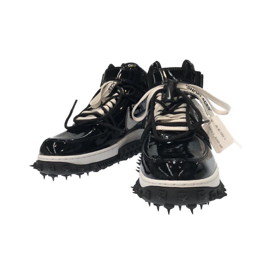 美品 ナイキ ハイカットスニーカー ×Off-Whiteコラボ AIR FORCE