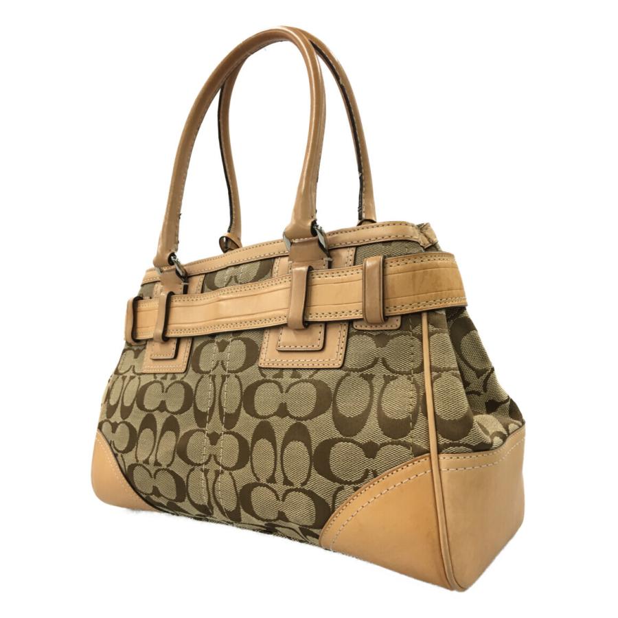 コーチ ハンドバッグ 10245 シグネチャー レディース COACH 中古