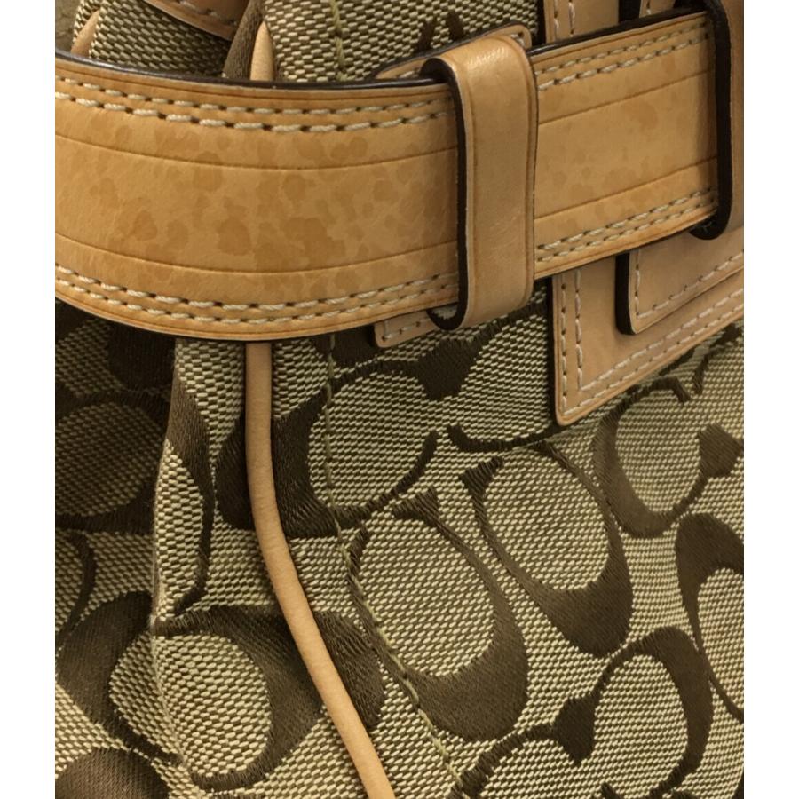 コーチ ハンドバッグ 10245 シグネチャー レディース COACH 中古